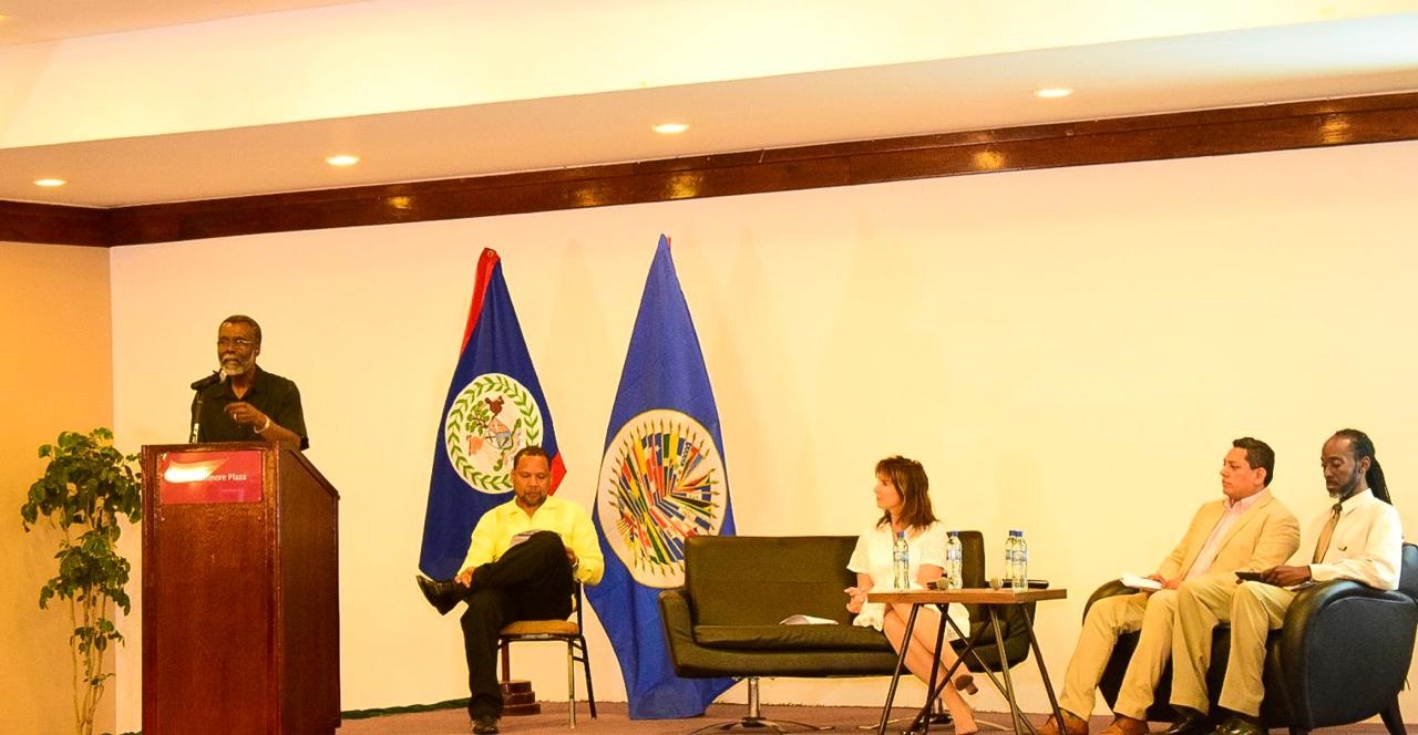OAS Representative Spoke at Ceremony to Mark End of Phase 1 of the Open Government Project(June 17, 2019)